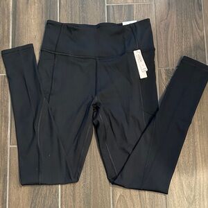 Victoria’s Secret On Point Flow Black High-Waisted Leggings 10 Long